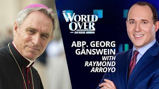 The World Over November 30 2023  LIFE WITH BENEDICT XVI Abp Georg Gänswein with Raymond Arroyo [upl. by Eciuqram]