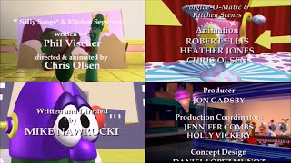 All 1990s VeggieTales End Credits HD [upl. by Ashti]