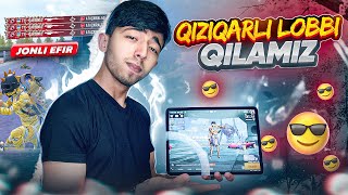 QIZIQARLI LOBBI QILAMIZ  SHORTs STRIM 🔥PUBG MOBILE [upl. by Klarika]