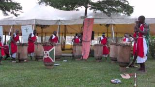 Burundian Drummers in Bujumbura [upl. by Yesiad]