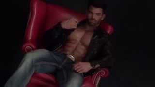 Sergi Constance Behind Scenes Photoshoot Gilles Crofta photographer UK [upl. by Heilner]