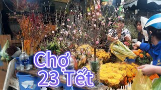 What is Vietnamese Tet market likecùng mình đi chợ 23 tết nha cả nhàChợ 23 tếtTết ông côngông táo [upl. by Hnim]