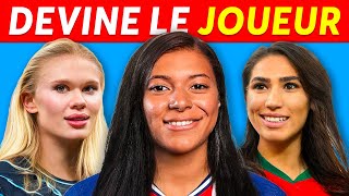 Devine le JOUEUR de FOOTBALL  VERSION FEMME 👚⚽️ [upl. by Ynnaej]