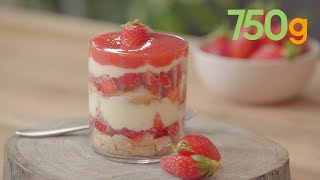 Recette du tiramisu aux Fraises du Périgord IGP  750g [upl. by Tuck]