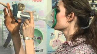 How to use your Inhaler and Aerochamber by Christine [upl. by Sutniuq615]