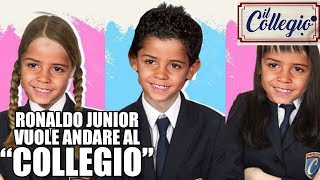 RONALDO JUNIOR vuole partecipare a IL COLLEGIO [upl. by Gerianna]