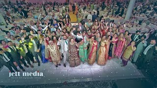 Sikh Punjabi Wedding at The New Bingley Hall 2019 Jas amp Paven Jett Media  Jett Media [upl. by Illah27]