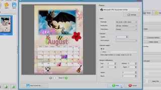 How to Create a Printable Calendar for Kids [upl. by Kcirdle]