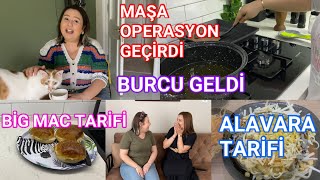 BİG MAC TARİFİ 🍔BURCU ANNEME GELDİ  BU SOHBET KAÇMAZ  NEFİS ALAVARA YAPTIK [upl. by Kcirderf]