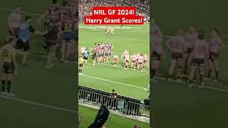 🏈 NRL GF 2024 Harry Grant Scores nrl rugbyleague penrithpanthers melbournestorm [upl. by Eelidnarb]