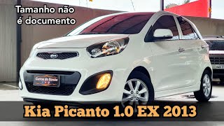 Kia Picanto 10 MT EX 2013 pequeno mas dá caldo   Detalhes e problemas crônicos [upl. by Docilla431]