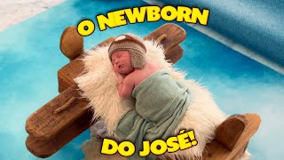 FIZEMOS O ENSAIO NEWBORN DO JOSÉ LEONARDO [upl. by Oiramd]