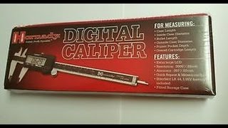 Hornady Digital Caliper [upl. by Edette]