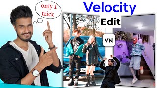 Smooth Velocity Video Editing Tutorial  How to Edit Velocity Video AndroidIOS [upl. by Hadsall]