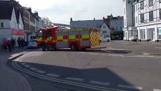 Oxfordshire fire and rescue in bicester village [upl. by Nicola]