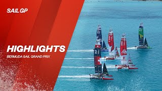 Highlights 2022 Bermuda Sail Grand Prix  SailGP [upl. by Hessney]