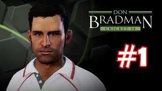 Don Bradman Cricket 14  Gameplay Part 1  Overview of Game Ps3 [upl. by Noryb282]