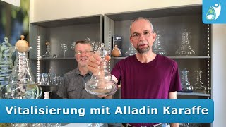 So energetisiert die Alladin Karaffe das Wasser [upl. by Htide]