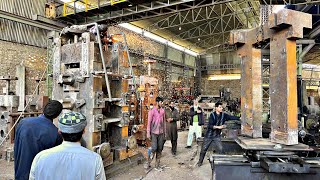 Process of Making 23000KG Rebar Mill in Pakistani Workshop [upl. by Aurlie264]