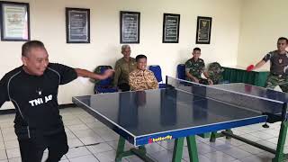 WAKA vs PNS ISKANDAR tanding PINGPONG perebutkan JUARA III HUT ke51 KORPRI 2022  SAH 😂😂😂😂 [upl. by Noloc902]