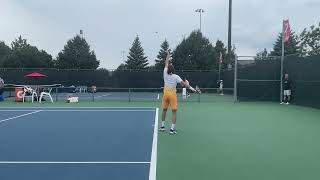 Stefanos Tsitsipas Στέφανος Τσιτσιπάς practice National Bank Open Montreal 2024 [upl. by Lupiv]