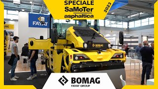 Bomag a Samoter Asphaltica 2023 rullo BW 174 AP Hybrid [upl. by Inkster]