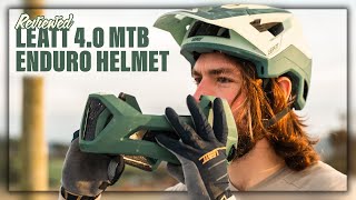 Convertible Helmet Review  Leatt 40 MTB Enduro Helmet [upl. by Aloap]