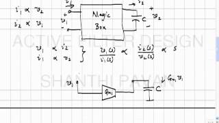 AFD15  Emulation of an inductor with a capacitor and controlled sources [upl. by Willtrude]