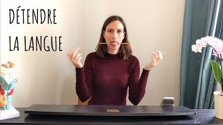 Ep 57  Détendre la langue  Exercices de chant [upl. by Bianchi]