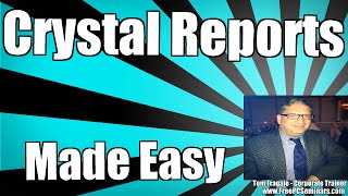 crystal reports  sorting the report  Sort Expert in Crystal Reports tutorial for beginners [upl. by Oruntha]