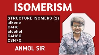 class11 Isomerism  structural isomer of C4H6 C4H8O AND C3H7O PART 2 [upl. by Vihs431]