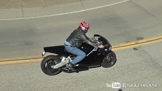 Awesome Sound of a Jet Powered Motorcycle [upl. by Ahsiret]