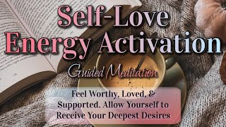 Ultimate Self Love Energy Activation amp Guided Meditation 💕Feel Worthy and Receive w Jamie Wozny [upl. by Swanson90]