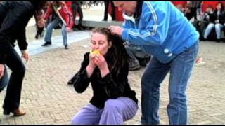 Orangoetan flashmob in Amsterdam [upl. by Conley]