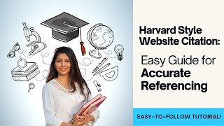 Harvard Style Website Citation Easy Guide for Accurate Referencing [upl. by Valoniah891]