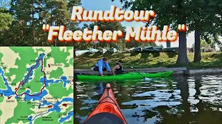 Rundtour quotFleether Mühlequot mit dem Kajak  Mecklenburgische Seenplatte [upl. by Celestia]