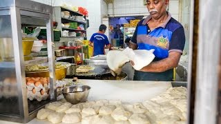 Best Singapore Food  GIANT Murtabak at Singapore Zam Zam [upl. by Ahsenit171]