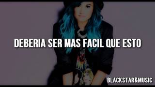 12  Shouldnt Come Back  Demi Lovato  Traducida al español [upl. by Adnyleb]