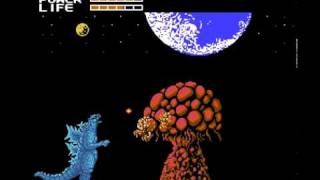 Godzilla  NES Gameplay [upl. by Ciryl]