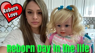 Day in the Life of Reborn Toddler Kylie  Reborn Love [upl. by Carbone728]