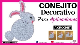 Tejiendo Conejitos a Crochet Fácil y Rápido  Tejer Mariposas a Ganchillos [upl. by Seuguh]