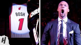 Chris Bosh Full Speech  Miami Heat Jersey Retirement Ceremony  March 26 2019 [upl. by Demah542]