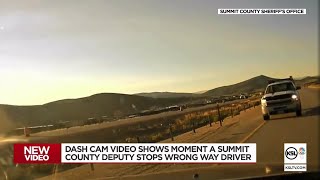 Summit County deputy injured after stopping wrongway driver who suffered ‘diabetic episode’ [upl. by Yalcrab]