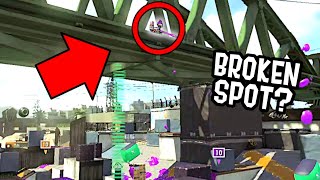 THE MOST BROKEN SPOT IN SPLATOON [upl. by Naarah]