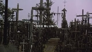 UICIDEBOY  1000 BLUNTS Lyric Video [upl. by Schrick]