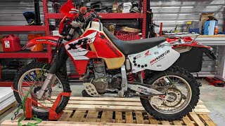 RMSTATOR 20002007 Honda XR650R Three Phase 250W DC Charging System Upgrade Kit Installation [upl. by Weir902]