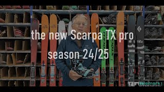 The new 2025 Scarpa TX Pro reviewed by Telemark Pyrenees [upl. by Annaxor]