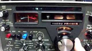 YAESU FR101S Receiver [upl. by Nnairret]