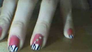 TUTORIAL NAIL ART  come mettere gli strass per unghie senza colla [upl. by Elleral642]