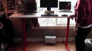 Adjustable StandUp Desk by MultiTable [upl. by Yerag]